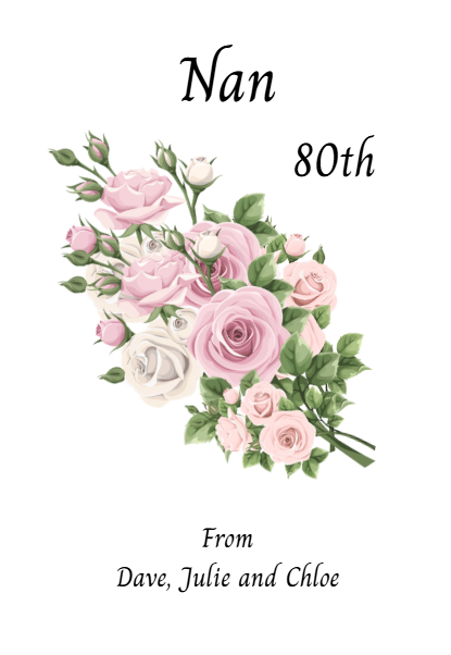 Personalised Family Flower Prints -COMING SOON