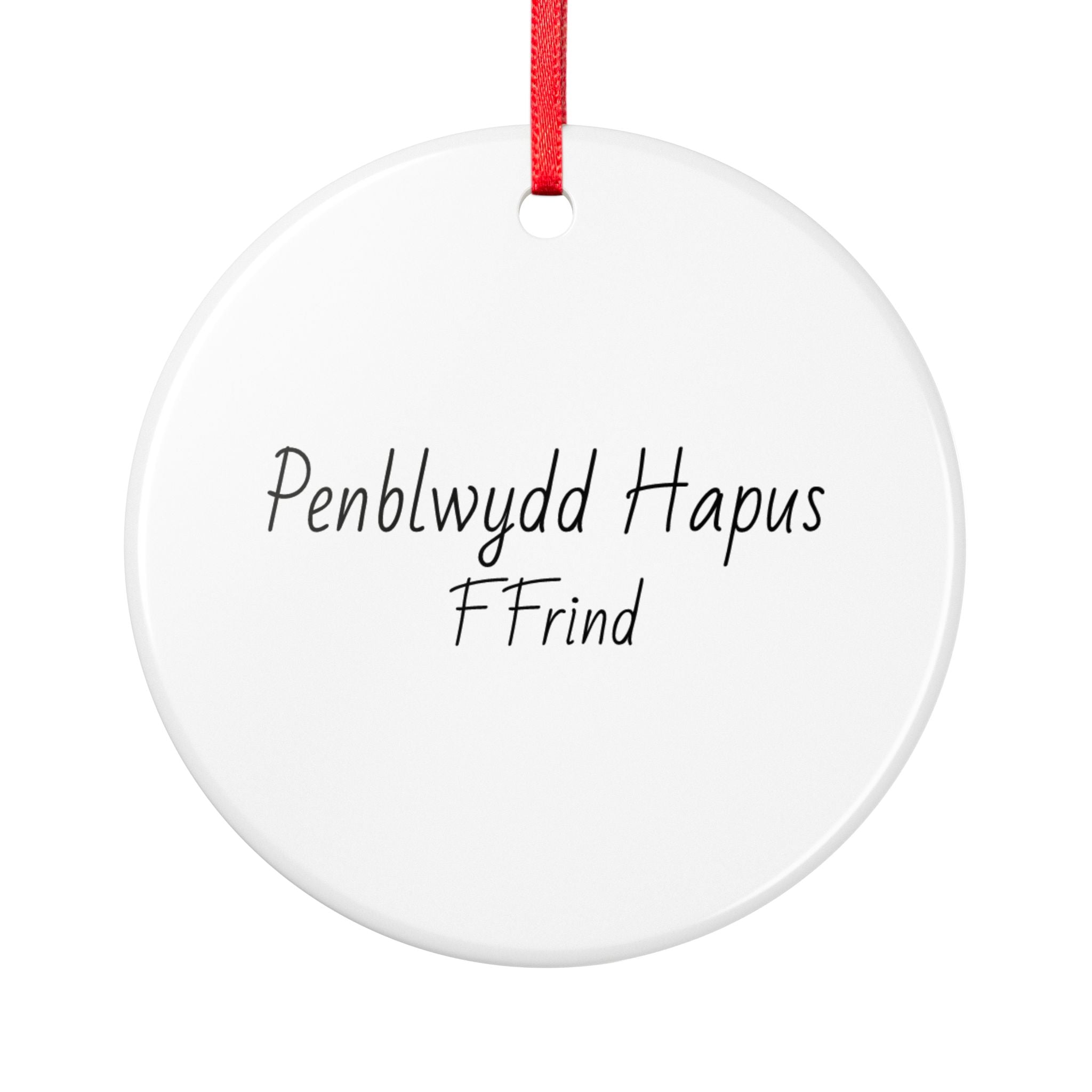 Penblwydd Hapus Ffrind  or Name of your choice — Welsh Birthday Friend Keepsake