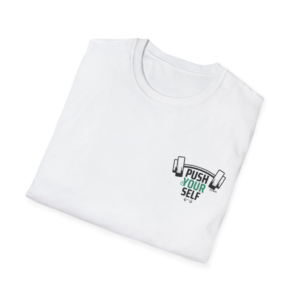 Push Yourself Gym T-Shirt — Motivational Weightlifting Tee