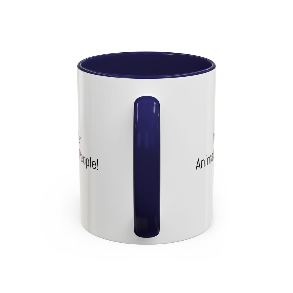 I Prefer Animals to People Mug - Funny Pet Lover