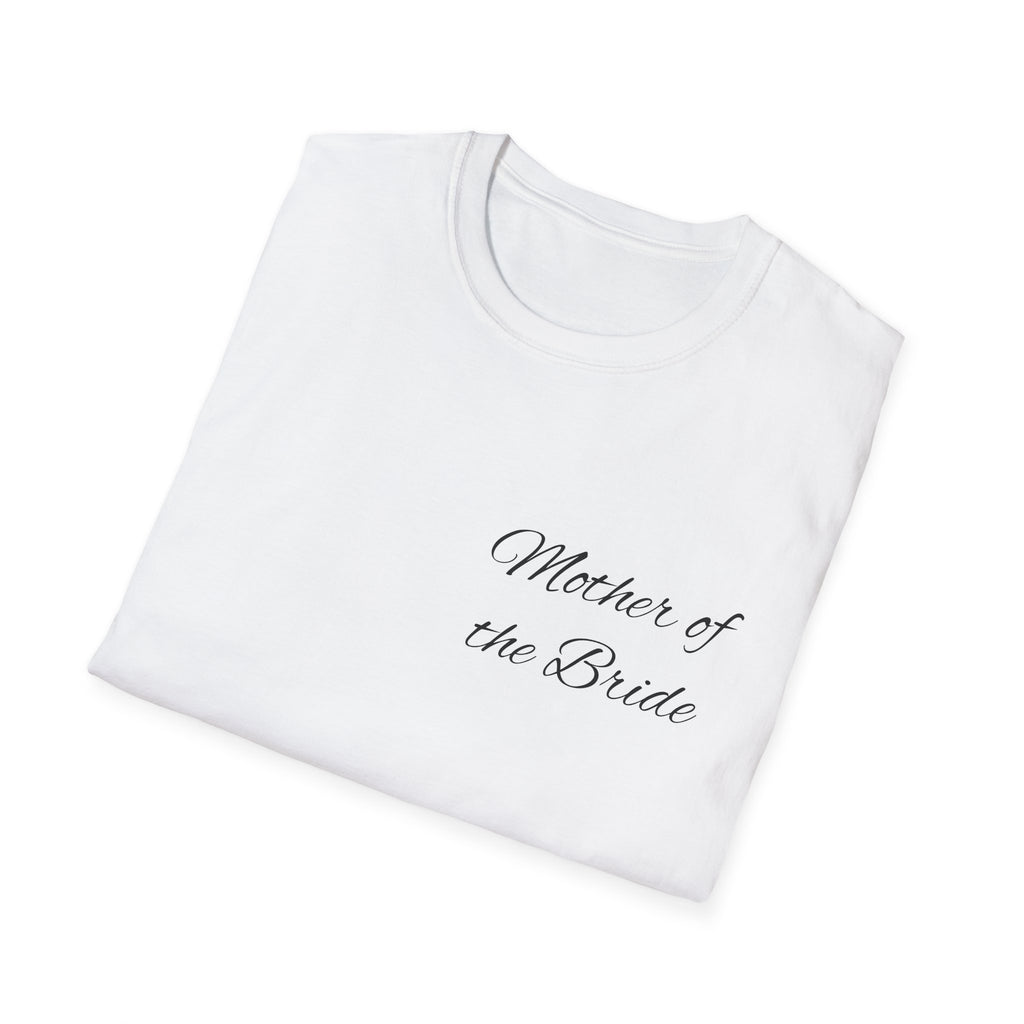 Mother of the Bride T-Shirt – Elegant Script Wedding Tee