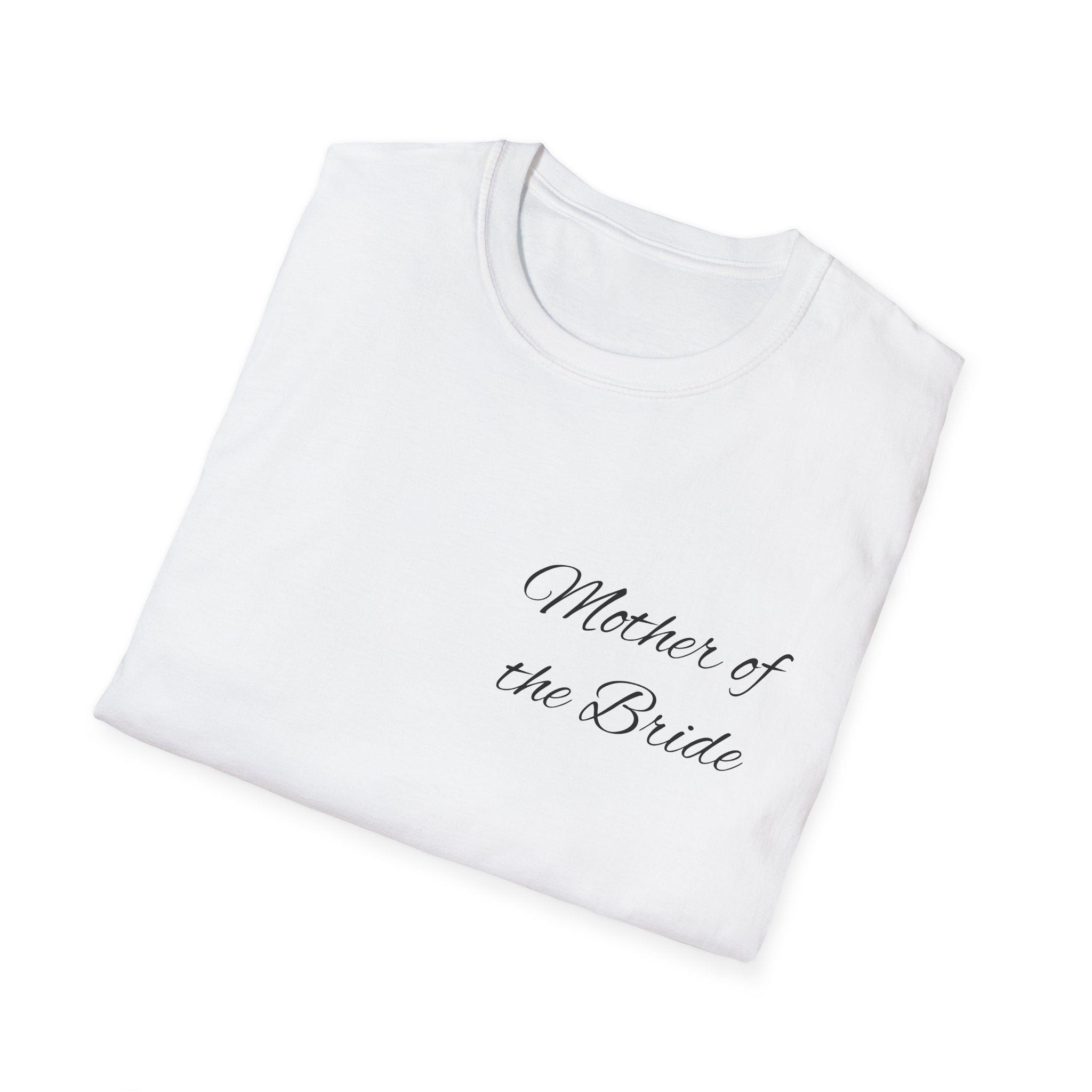 Mother of the Bride T-Shirt – Elegant Script Wedding Tee