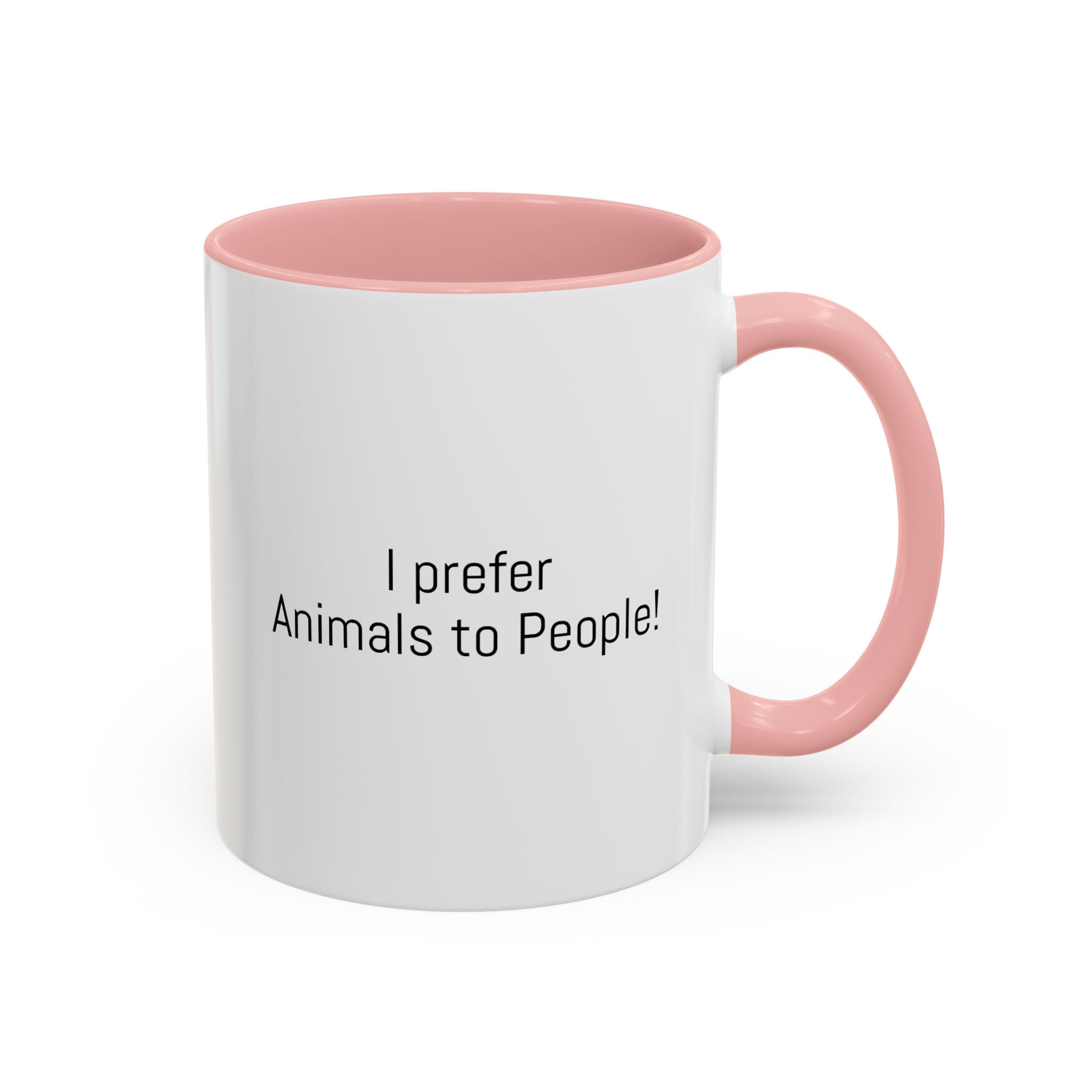 I Prefer Animals to People Mug - Funny Pet Lover