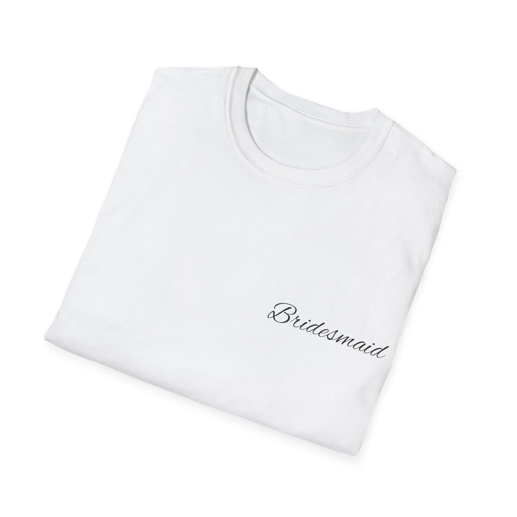 Bridesmaid Script T-Shirt