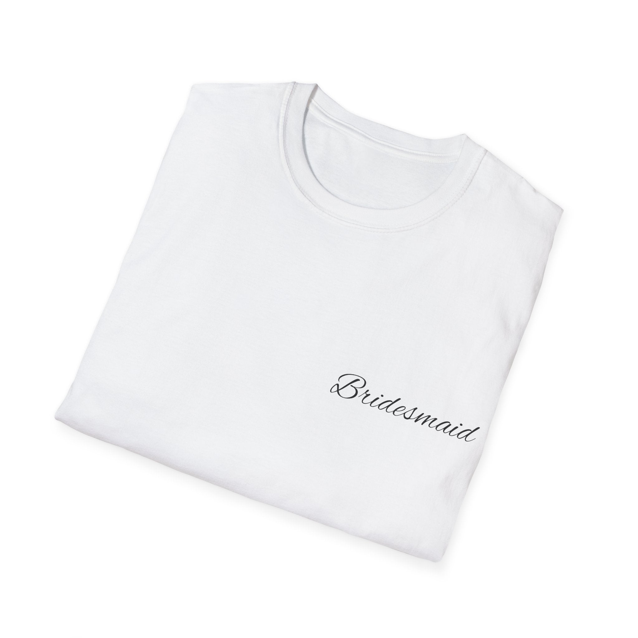 Bridesmaid Script T-Shirt