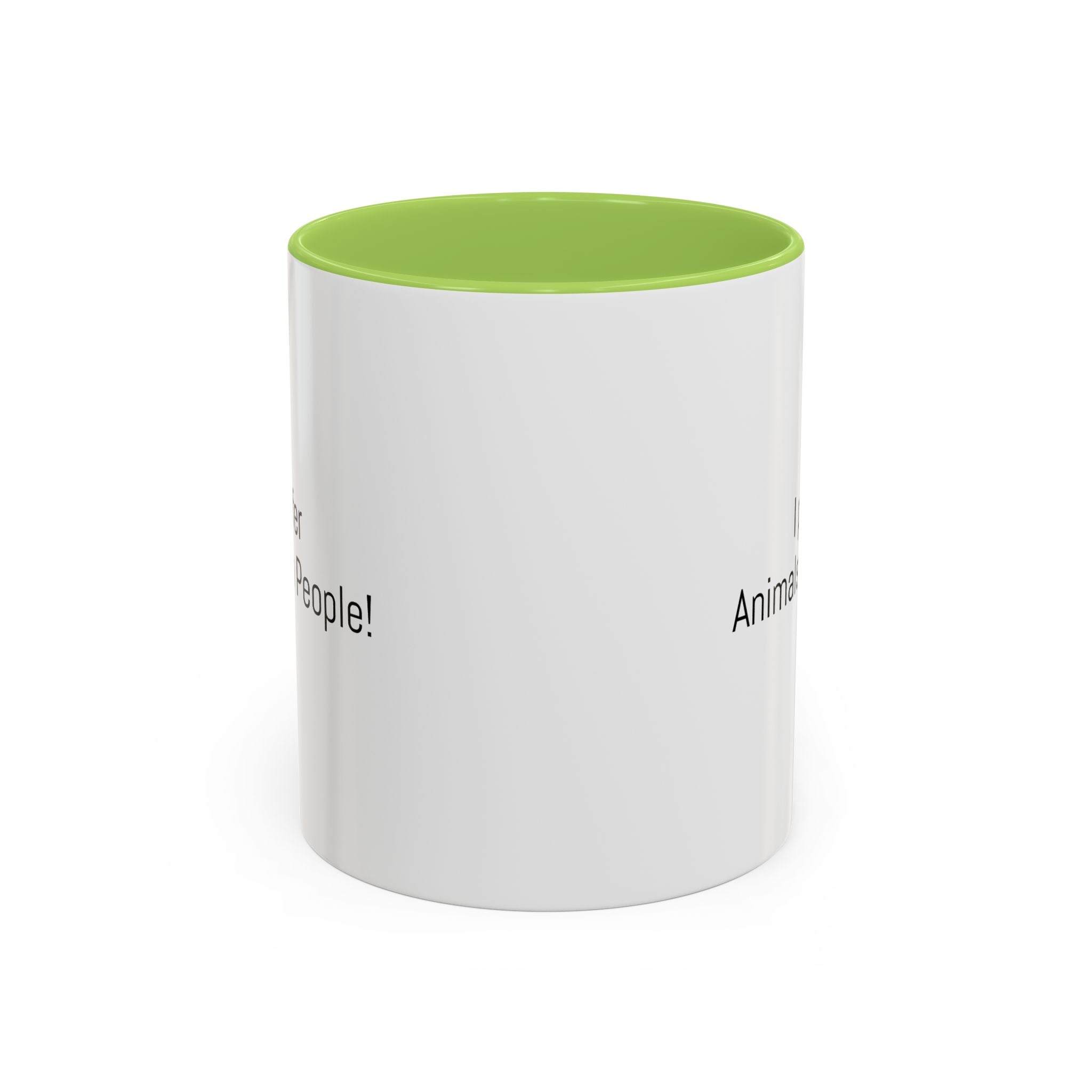 I Prefer Animals to People Mug - Funny Pet Lover