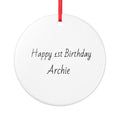 Personalised Birthday Ceramic Keepsake