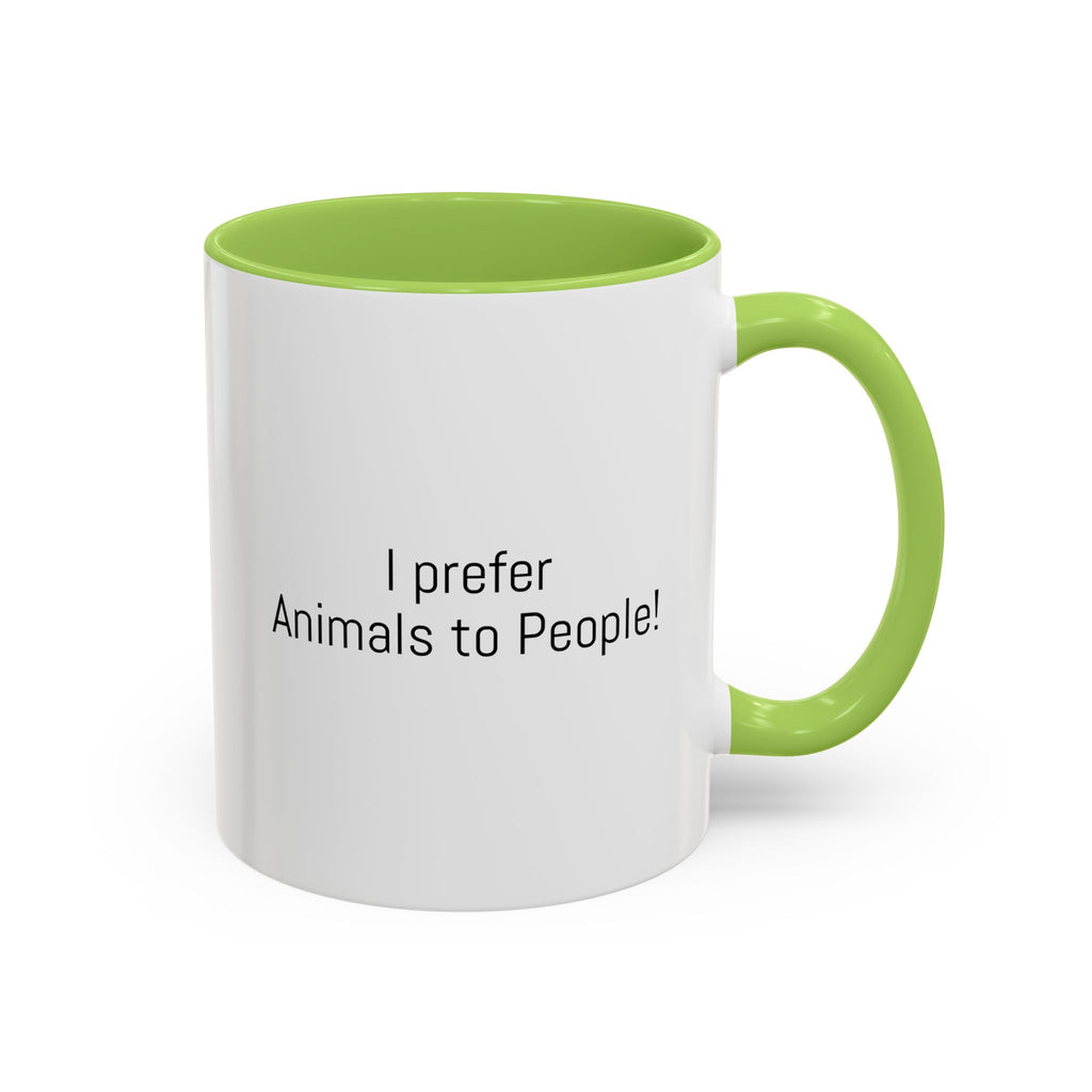 I Prefer Animals to People Mug - Funny Pet Lover