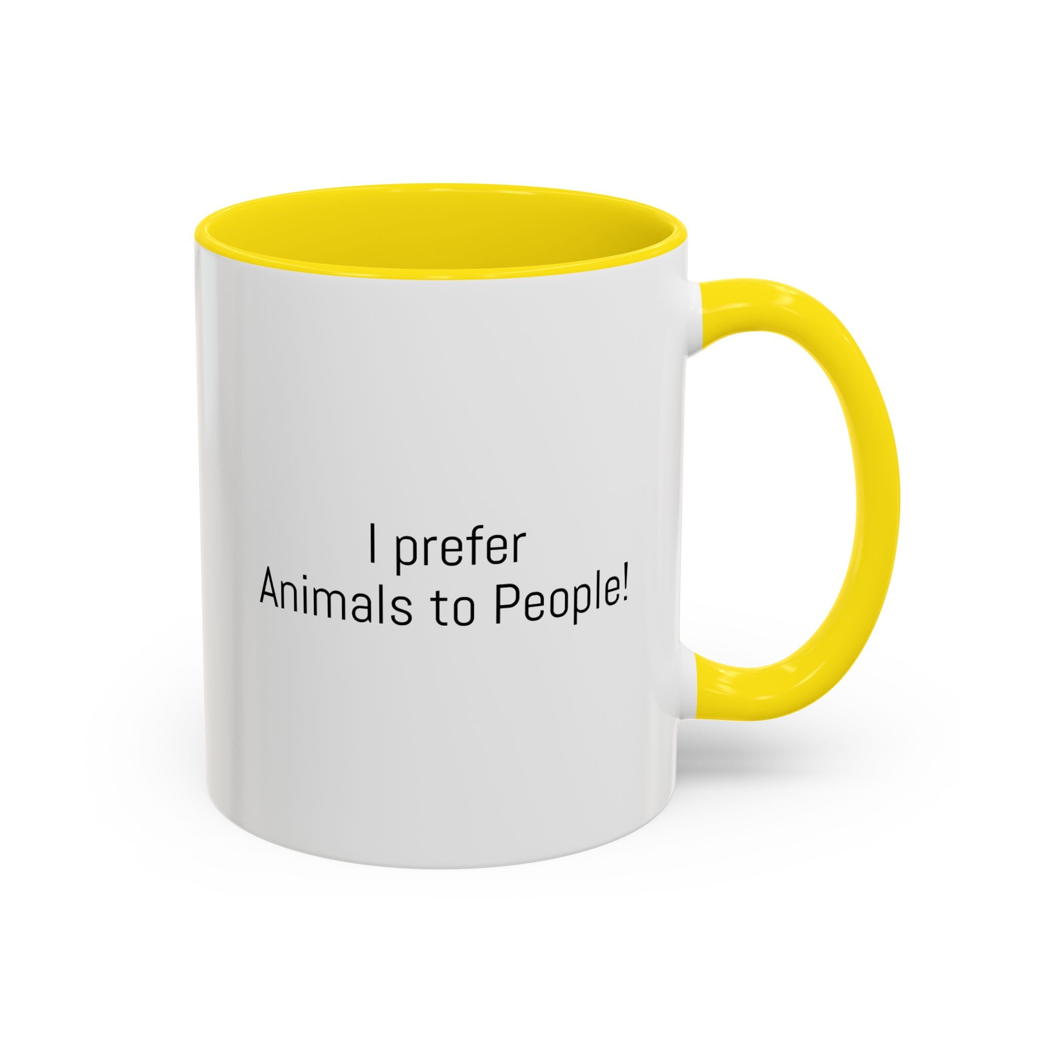 I Prefer Animals to People Mug - Funny Pet Lover