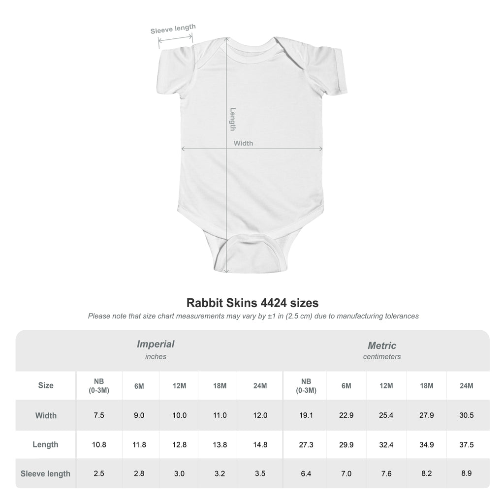 Baby Bodysuit - Cute Colorful Dinosaur Print Infant Onesie