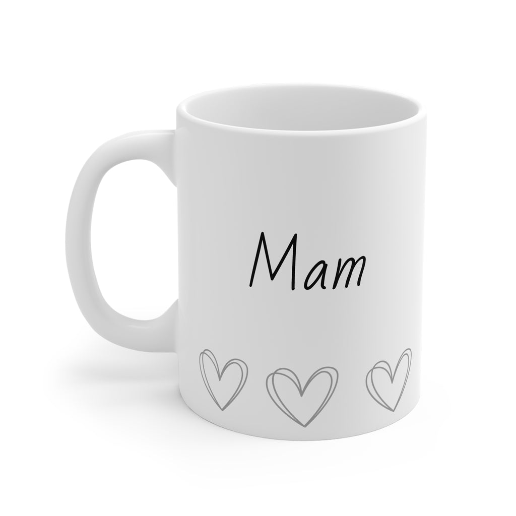 Personalised Coffee Mug - Elegant Script Ceramic Tea Cup, Perfect Mother's Day Gift
