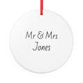 Mr & Mrs Personalised Wedding Gift
