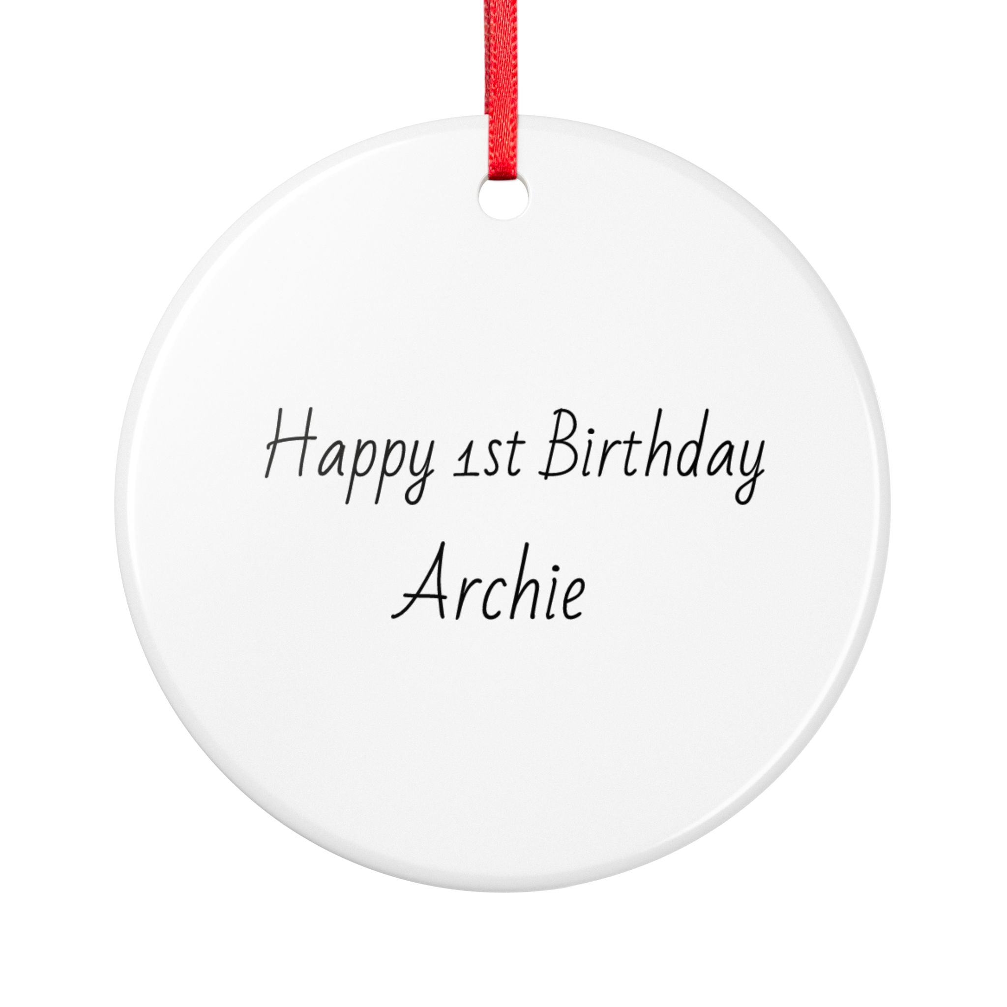 Personalised Birthday Ceramic Keepsake