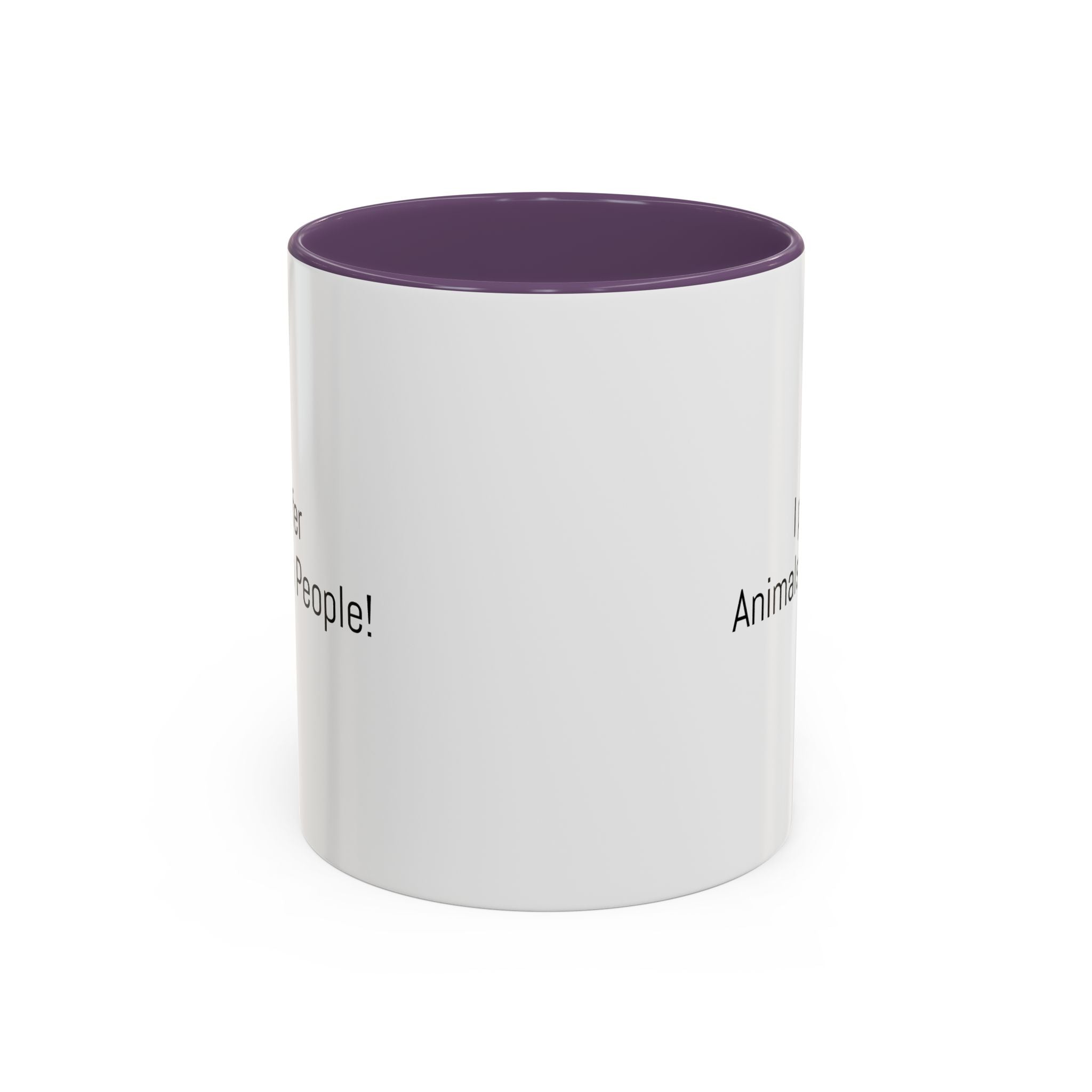 I Prefer Animals to People Mug - Funny Pet Lover
