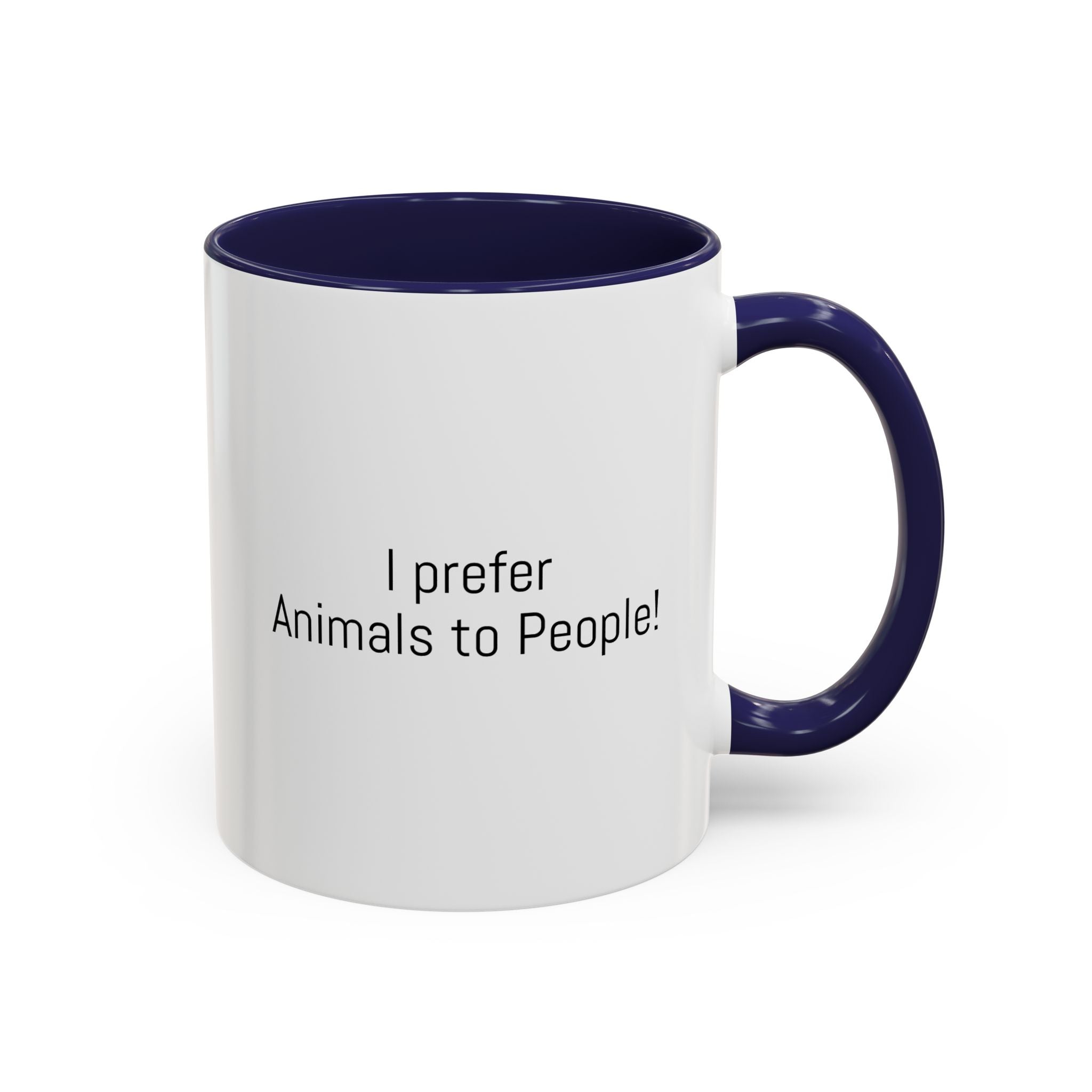 I Prefer Animals to People Mug - Funny Pet Lover