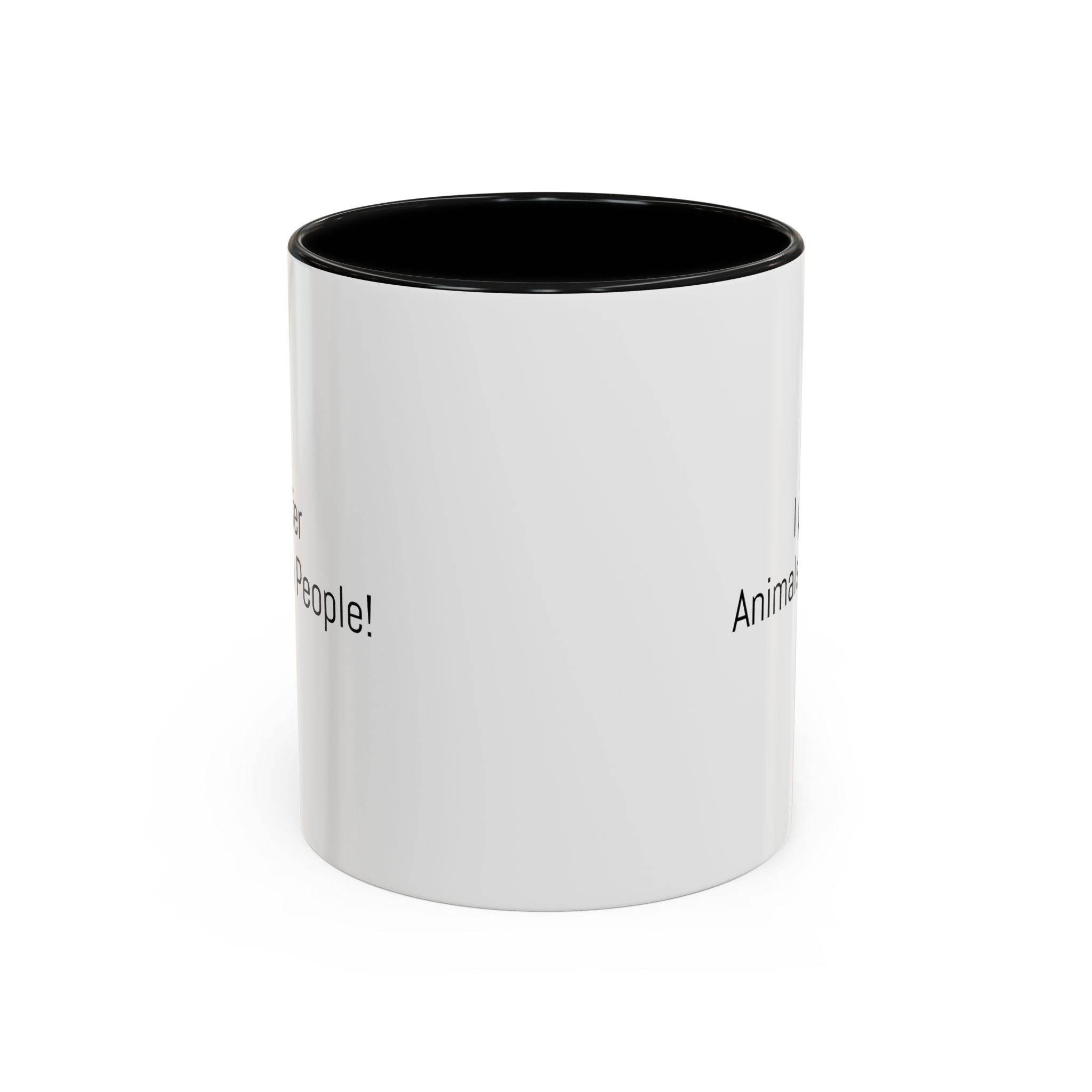 I Prefer Animals to People Mug - Funny Pet Lover