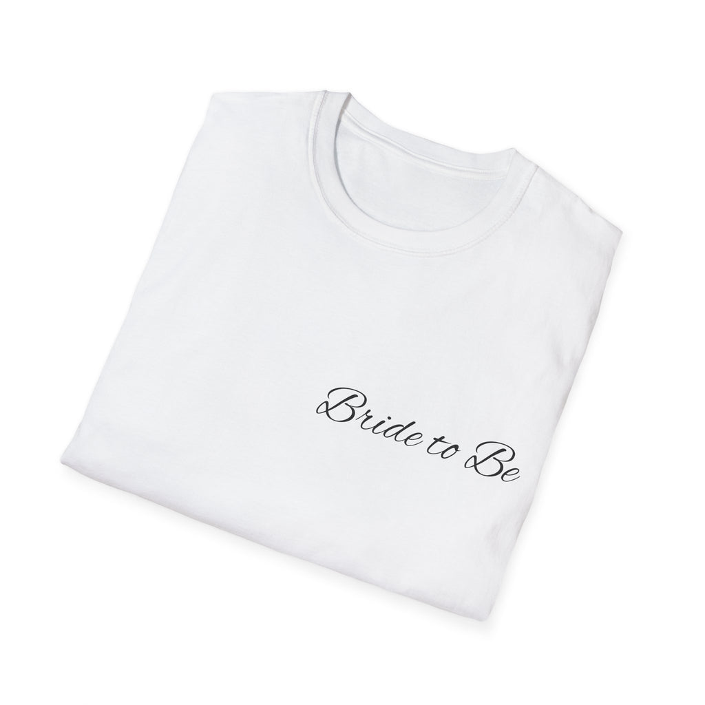 Bride to Be T-Shirt — Elegant Script Bachelorette Tee