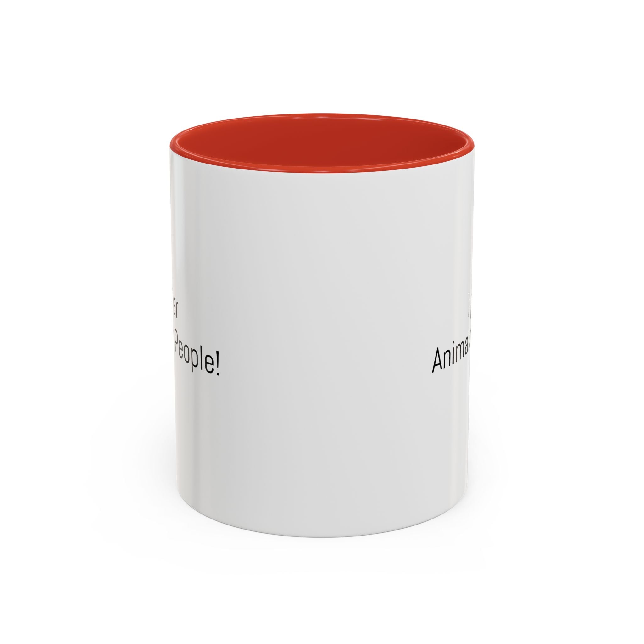 I Prefer Animals to People Mug - Funny Pet Lover