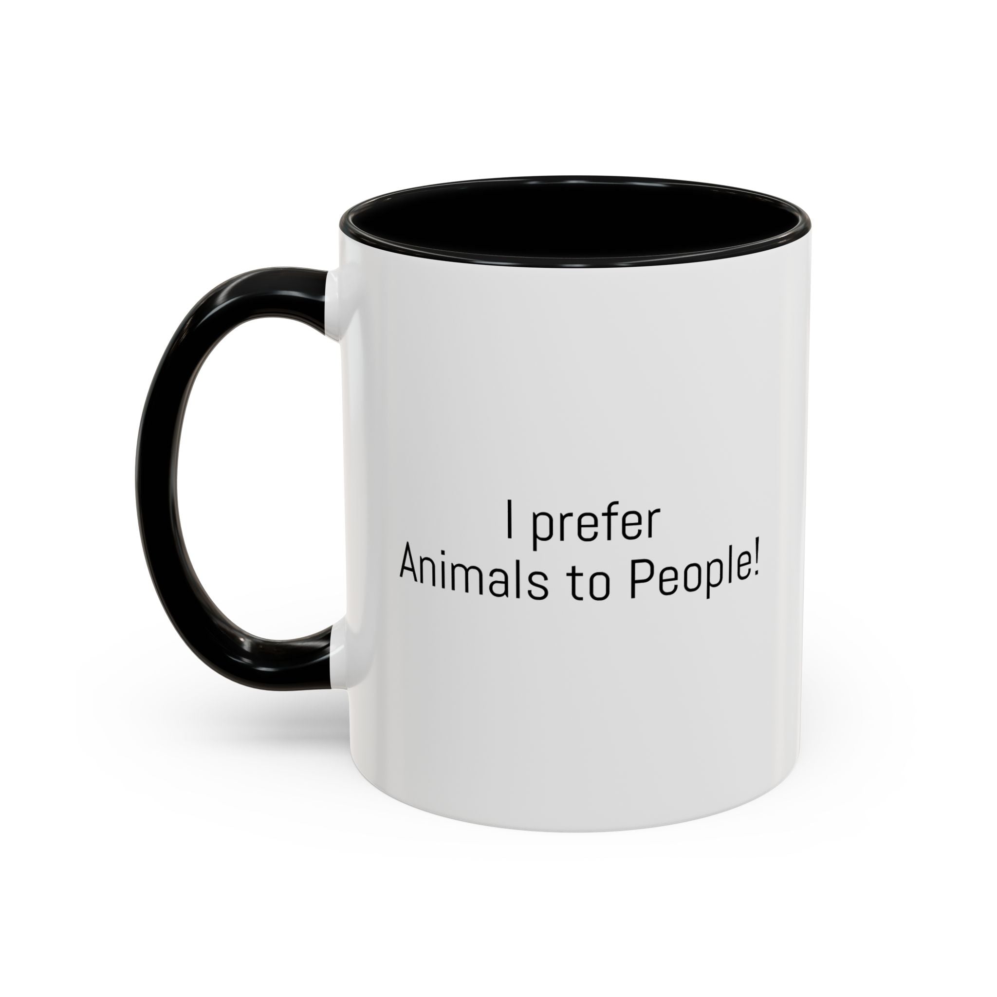 I Prefer Animals to People Mug - Funny Pet Lover