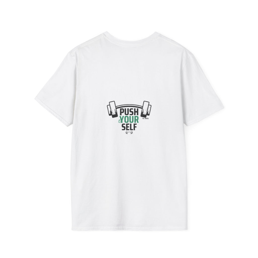 Push Yourself Gym T-Shirt — Motivational Weightlifting Tee