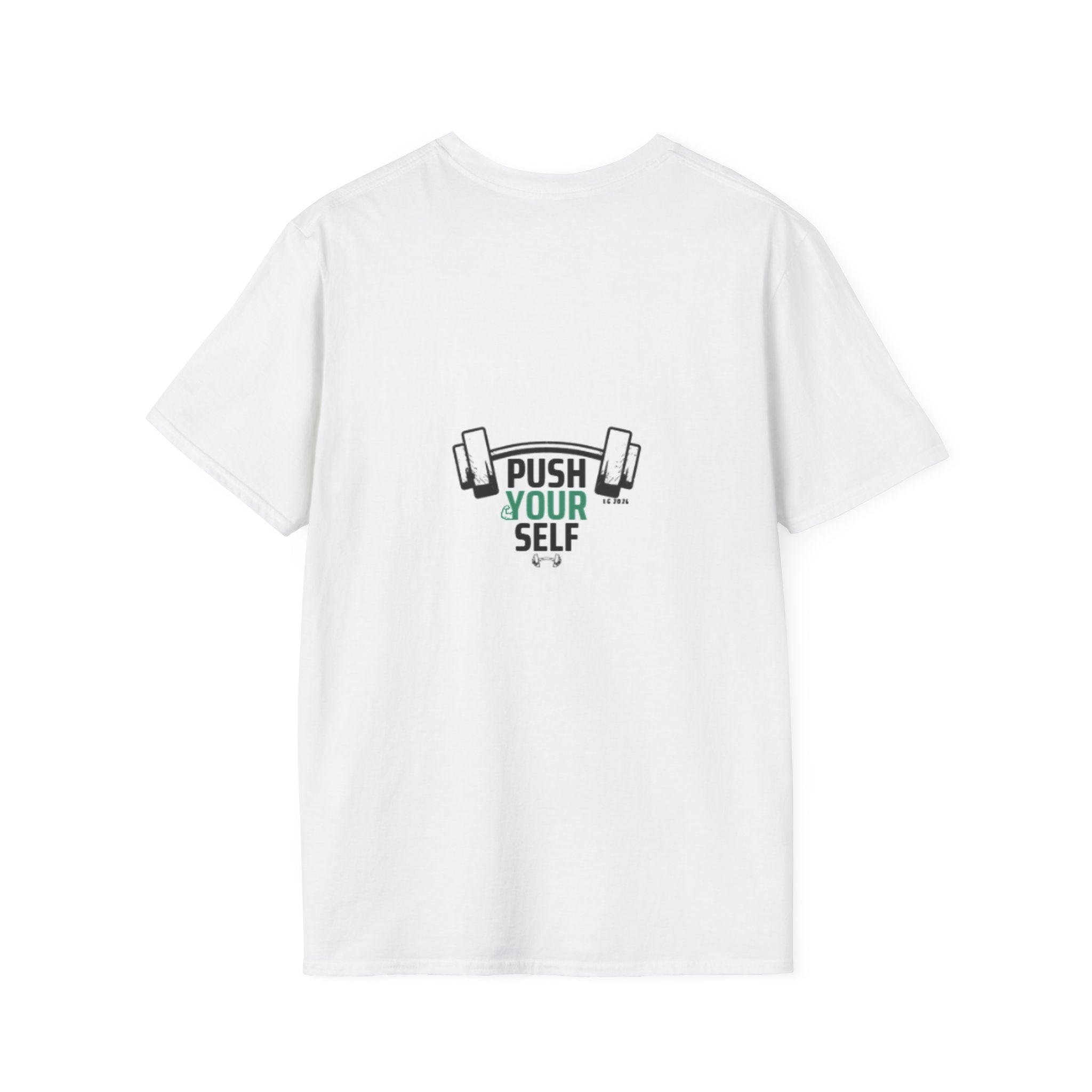 Push Yourself Gym T-Shirt — Motivational Weightlifting Tee