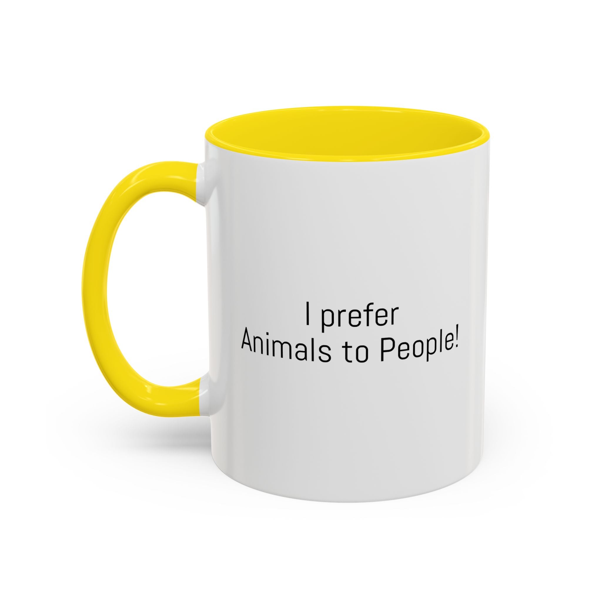 I Prefer Animals to People Mug - Funny Pet Lover