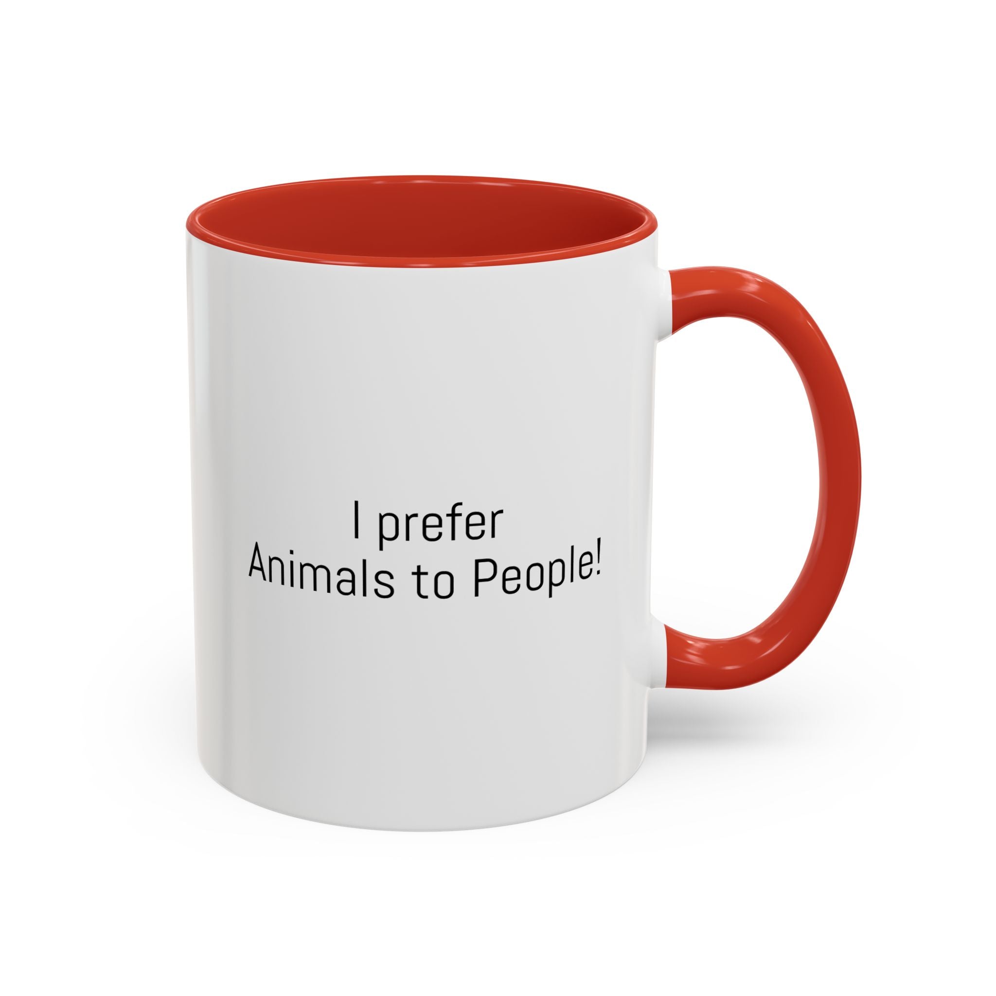 I Prefer Animals to People Mug - Funny Pet Lover