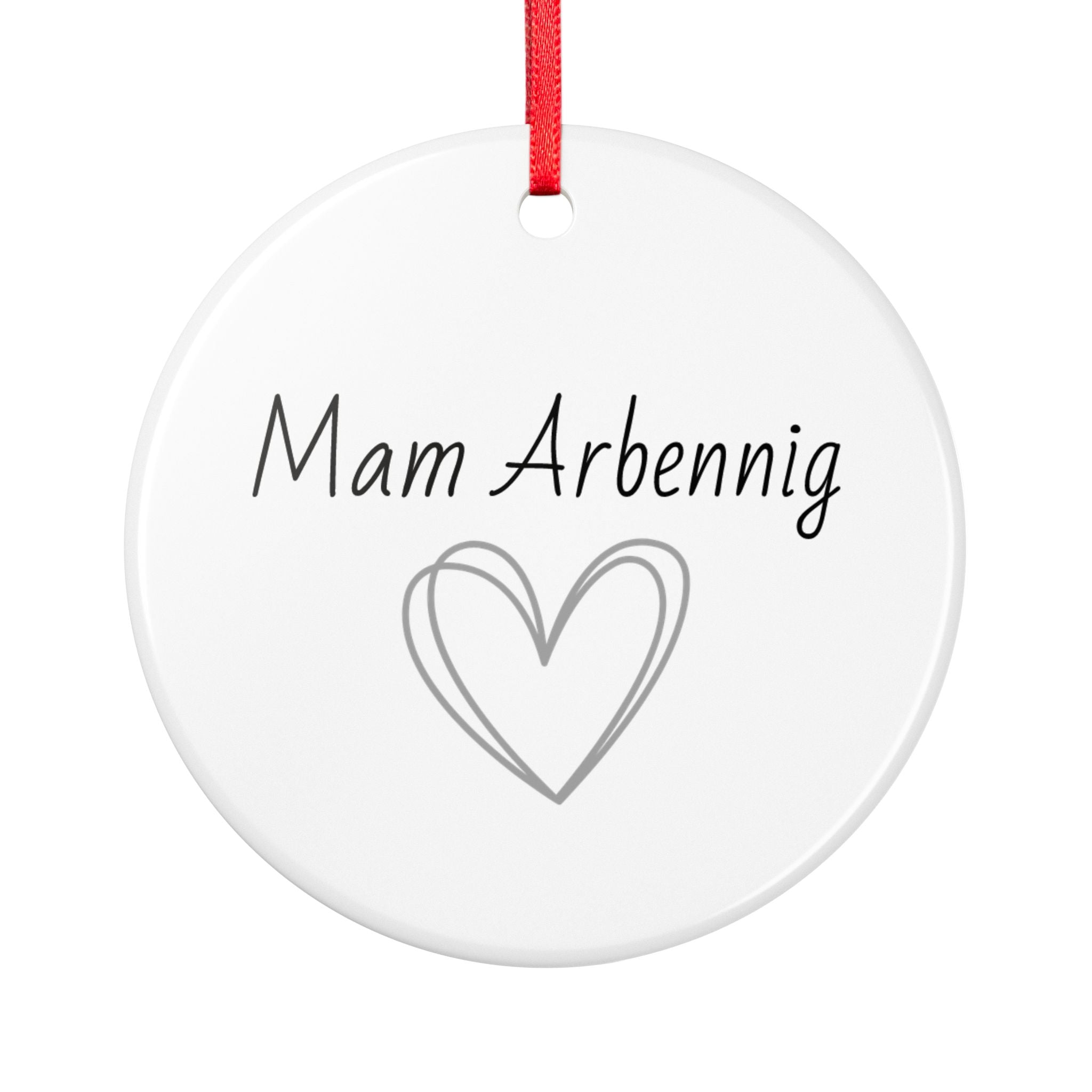"Mam Arbennig" Heart Keepsake