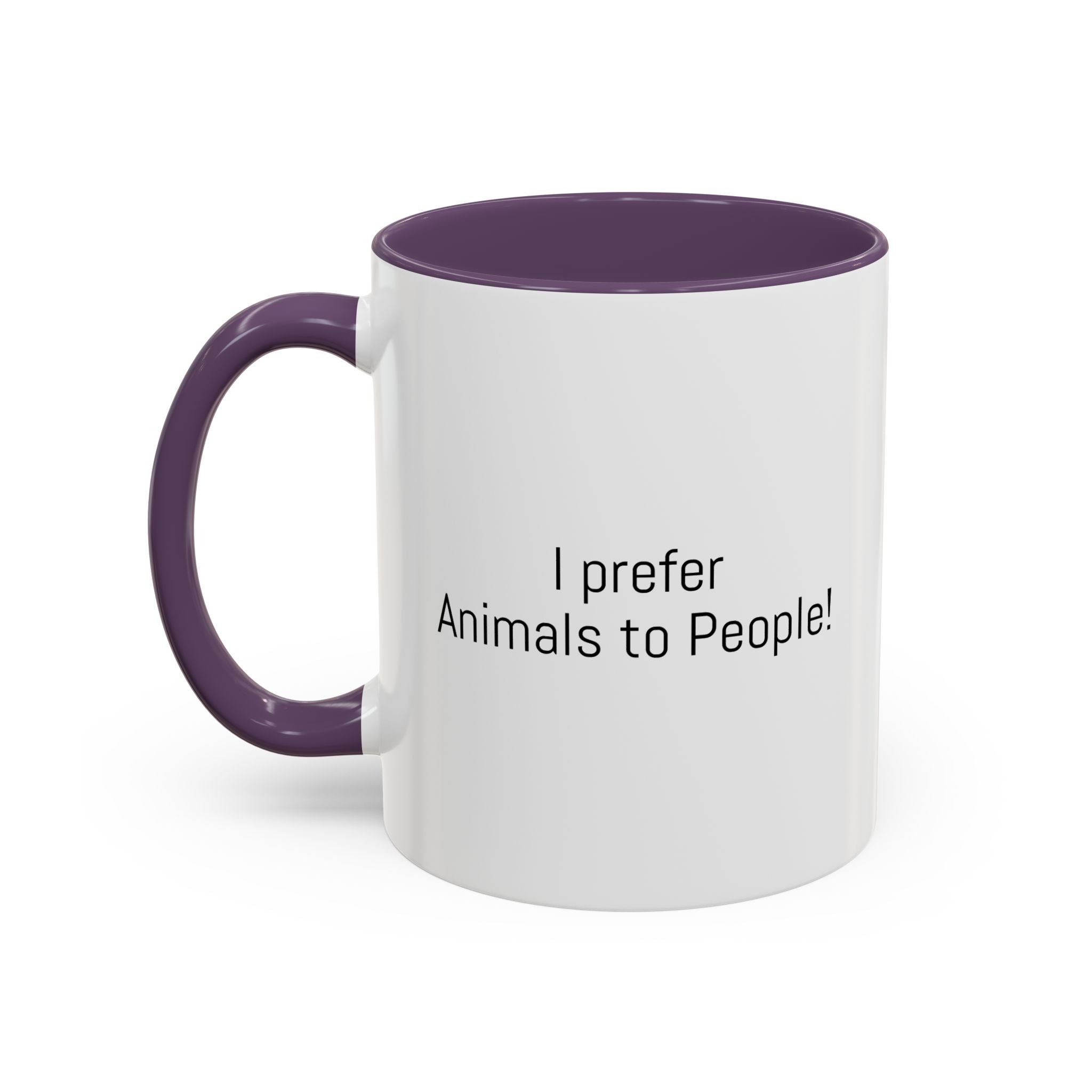I Prefer Animals to People Mug - Funny Pet Lover