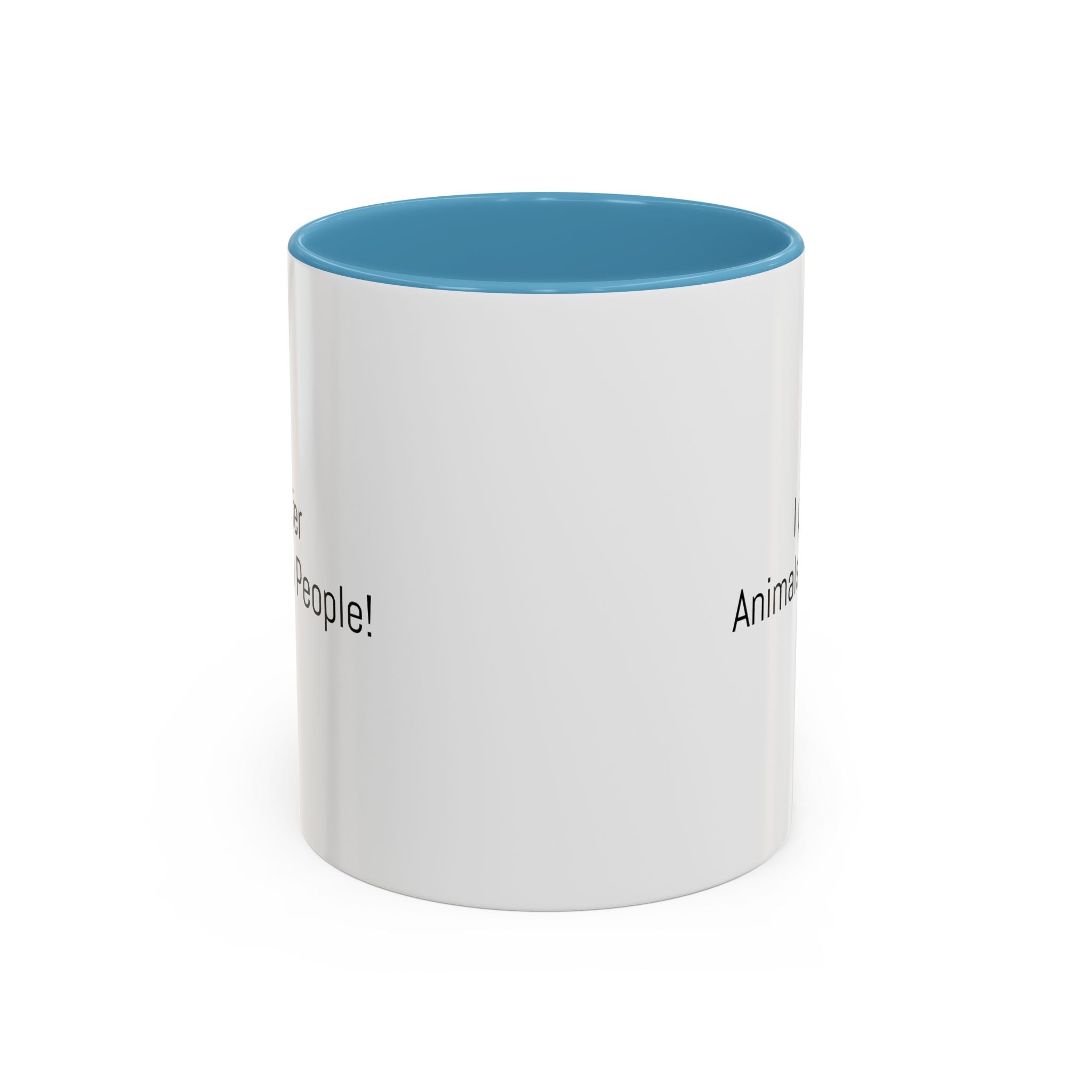 I Prefer Animals to People Mug - Funny Pet Lover