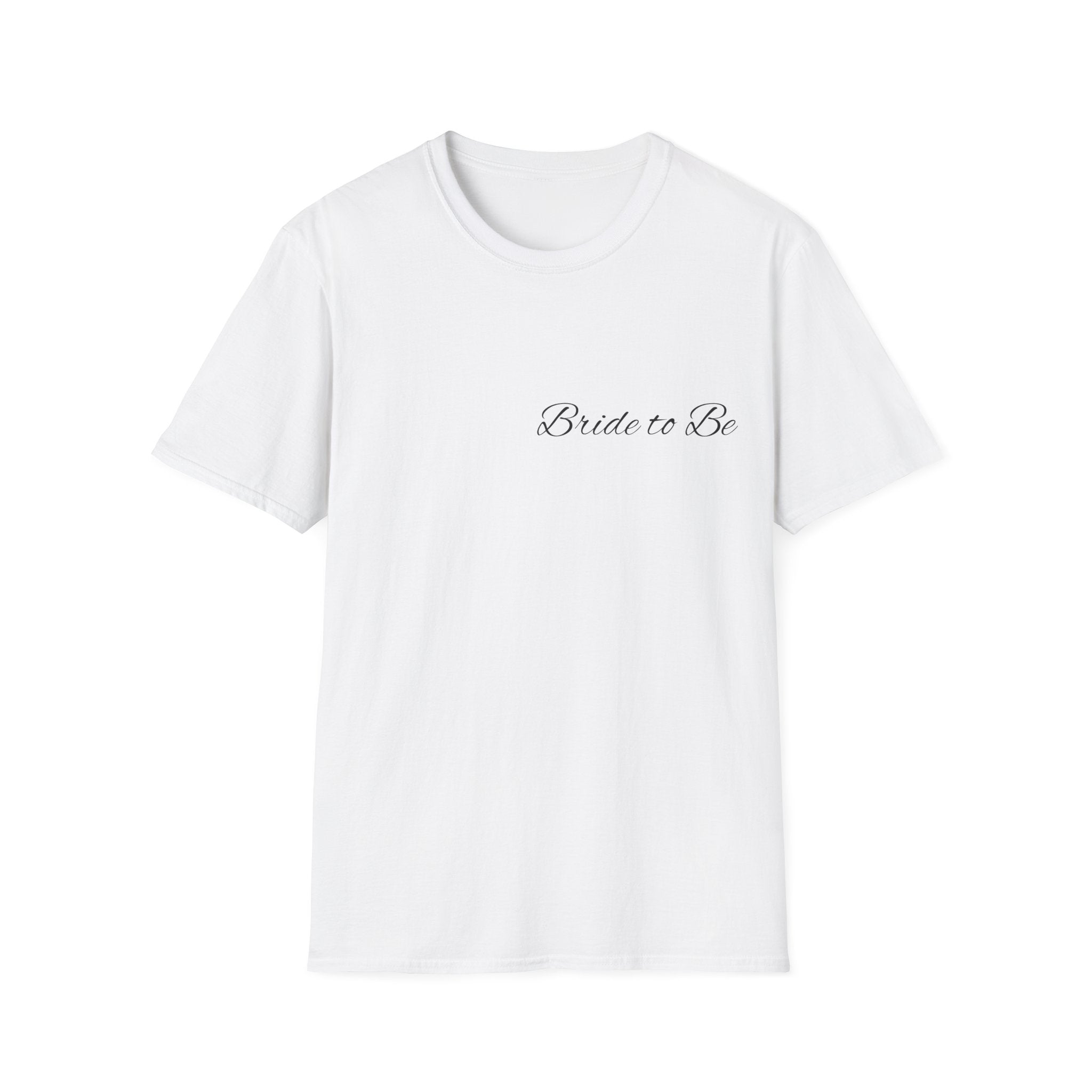 Bride to Be T-Shirt — Elegant Script Bachelorette Tee