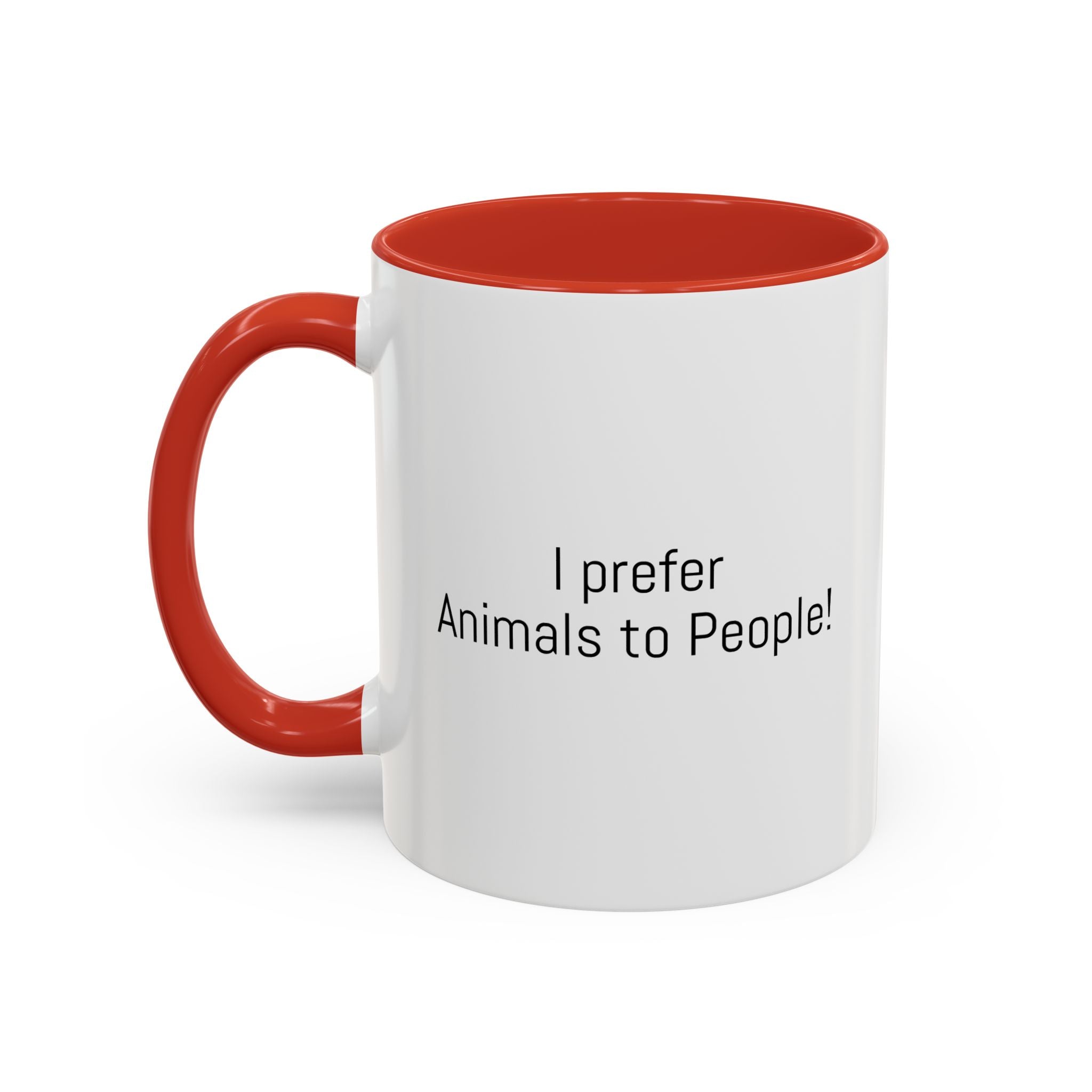 I Prefer Animals to People Mug - Funny Pet Lover