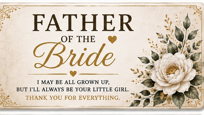 Father of the bride Magnets