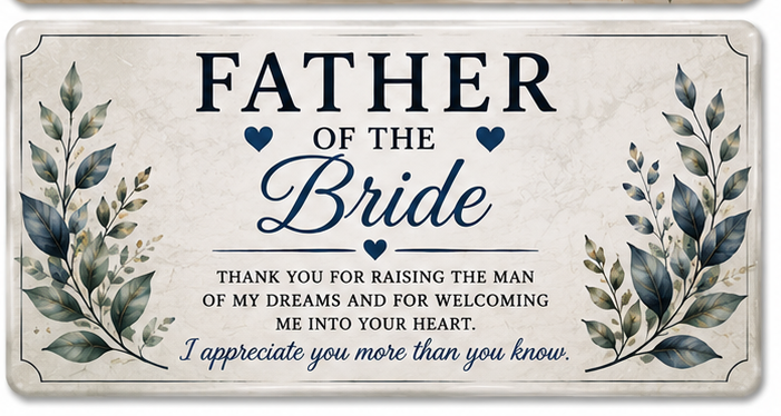 Father of the bride Magnets
