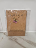 Make a Wish Butterfly Necklace | Symbolic Hope Charm, Positivity Gift