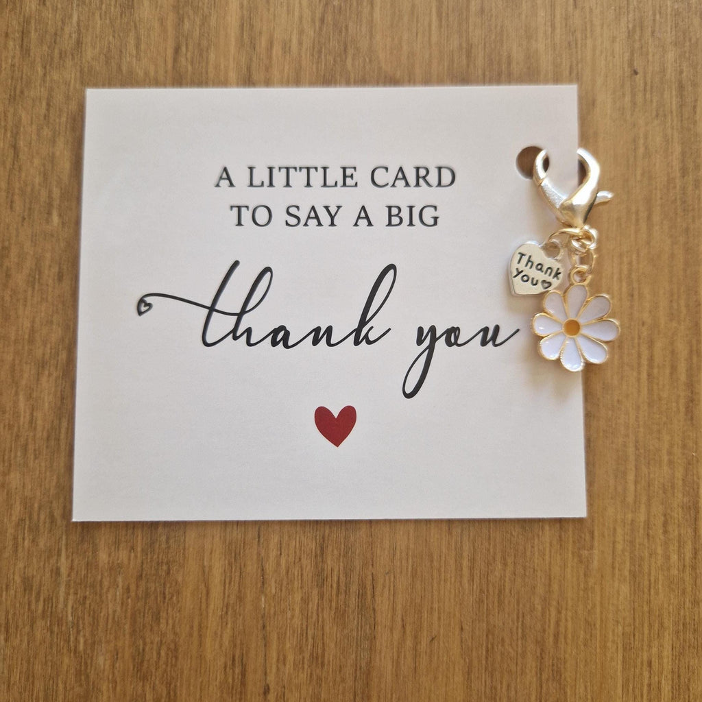 Thank You Gift with Keyring Charm