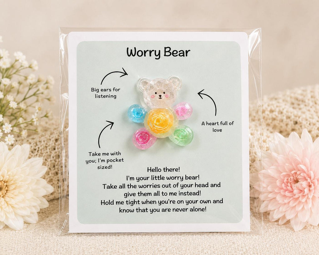 Pocket Hug Bear | Comfort Gift for Friends, Children & Loved Ones