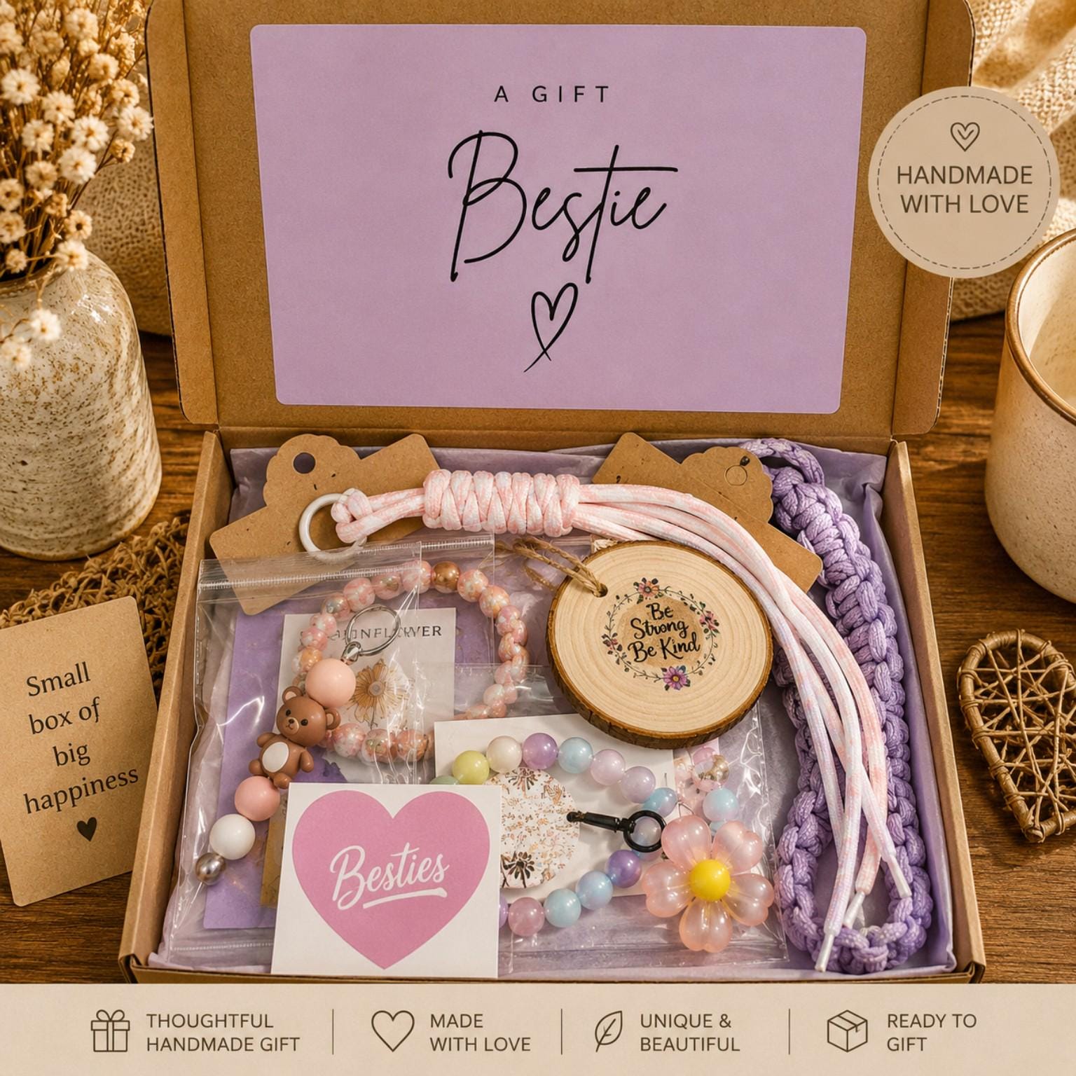 Gift Box for Birthdays - Thank you - Congratulations - Personalised