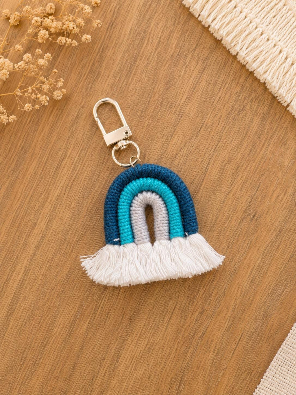 Crochet products - personalised crochet gifts - Bag Charms - Keyrings.