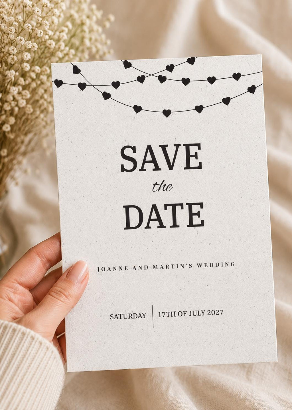 Personalised Engagement and Save the date Invitations