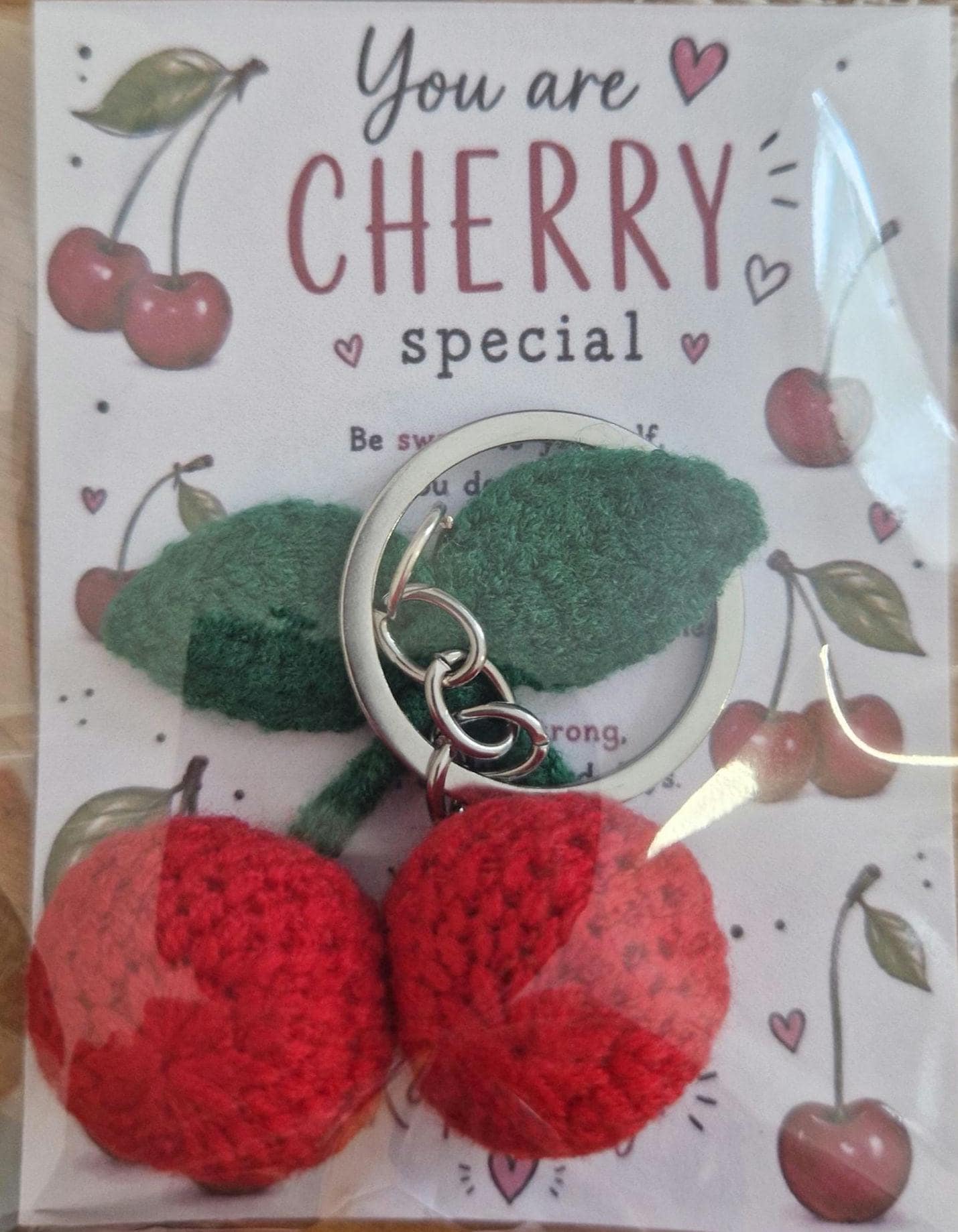Crochet Pocket Hug | Positive Affirmation Plush Toy-keyring-bag charm, Meaningful Keepsake
