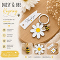 Daisy Bee Keyring | Bag Charm