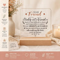 Acrylic Keepsake Plaque | Friendship, Thank You, Appreciation Gift