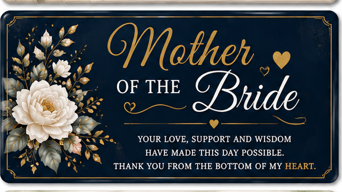Mother of the Bride Magnets
