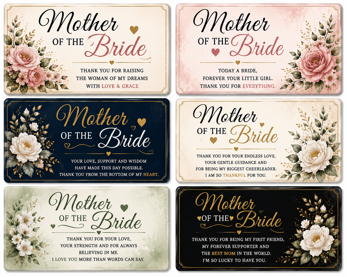 Mother of the Bride Magnets